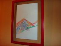 Rain Abstract Picture.-